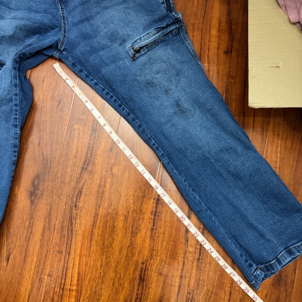 No Limbits Adaptive Men's Denim Wheelchair Pant 40x32 - Picture 7 of 7